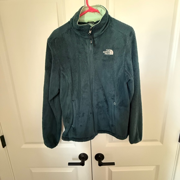 The North Face Women’s Teal Fleece Jacket - Picture 1 of 4